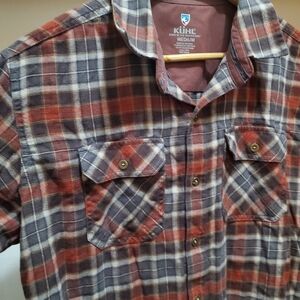 KUHL Plaid Flannel Shirt